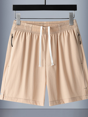 Greitai džiūstantys šortai vasarai - Ice Silk audinys, laisvas kirpimas, unisex, 90% poliesterio, 10% spandeksas