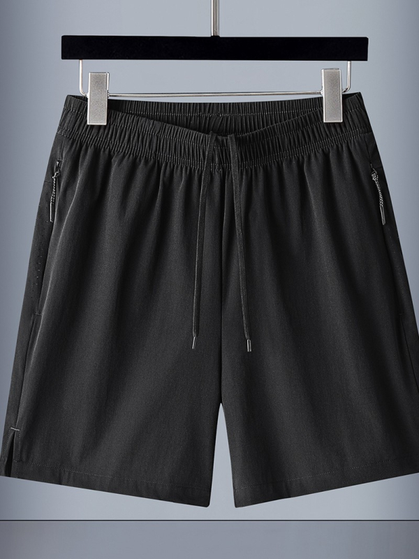 Greitai džiūstantys šortai vasarai - Ice Silk audinys, laisvas kirpimas, unisex, 90% poliesterio, 10% spandeksas