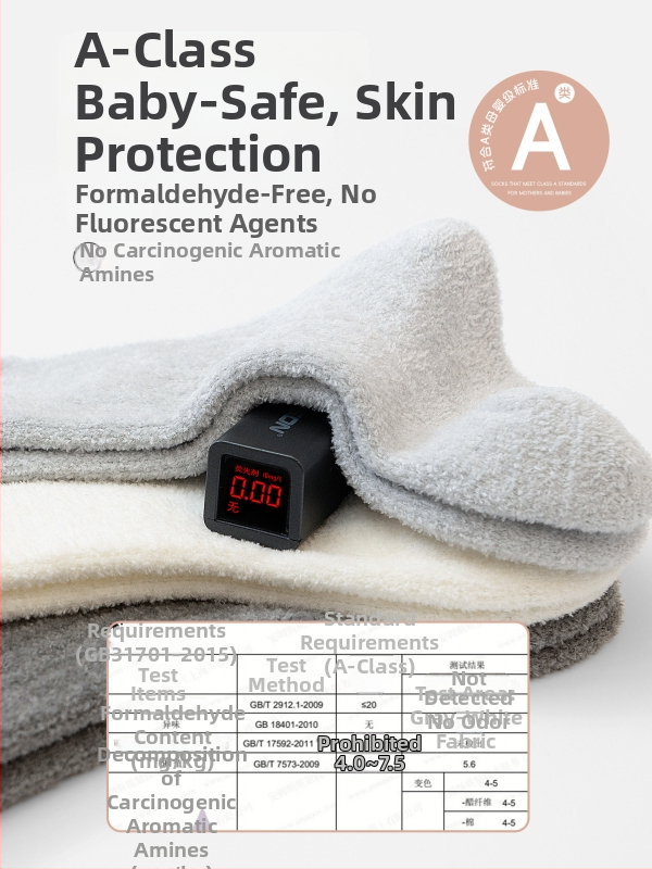 Detské stredne dlhé ponožky – podšité fleece, hrubé a teplé, obojstranný zamat, unisex pre deti 1–3 roky, zima 2025