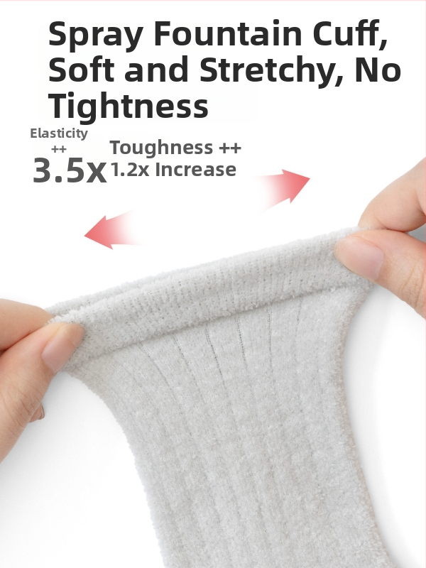 Detské stredne dlhé ponožky – podšité fleece, hrubé a teplé, obojstranný zamat, unisex pre deti 1–3 roky, zima 2025