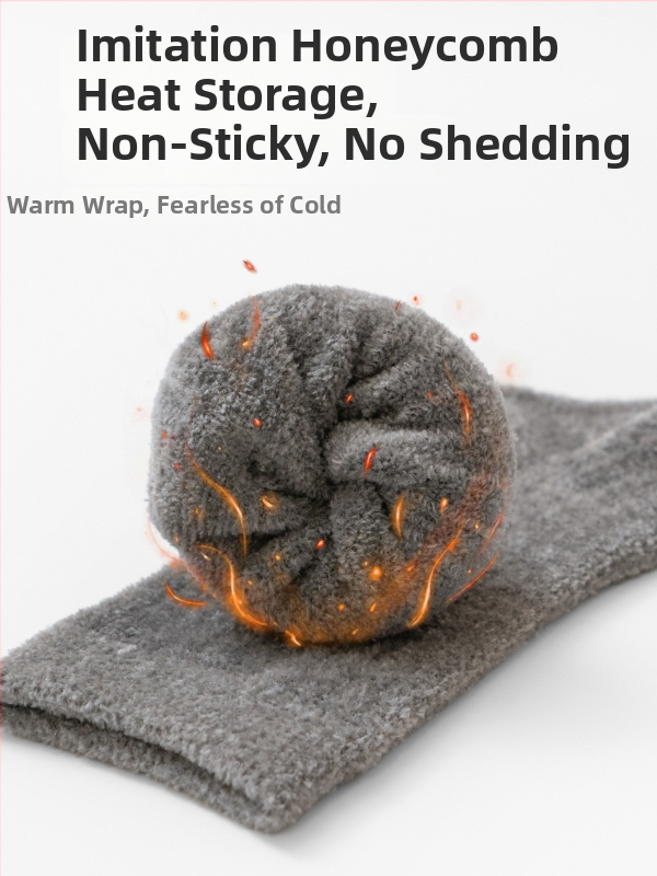 Detské stredne dlhé ponožky – podšité fleece, hrubé a teplé, obojstranný zamat, unisex pre deti 1–3 roky, zima 2025