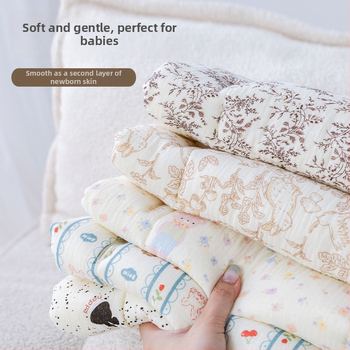 Beebi kärukäru matt – puuvillane istmepadi karikatüriga, kõigi aastaaegade jaoks, sobib 1–3-aastastele