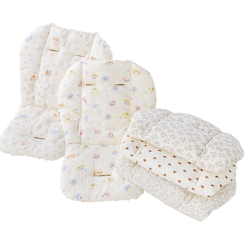 Мат за детска количка – памучен седалков възглавник с карикатурен дизайн, за всички сезони, подходящ за деца 1–3 години