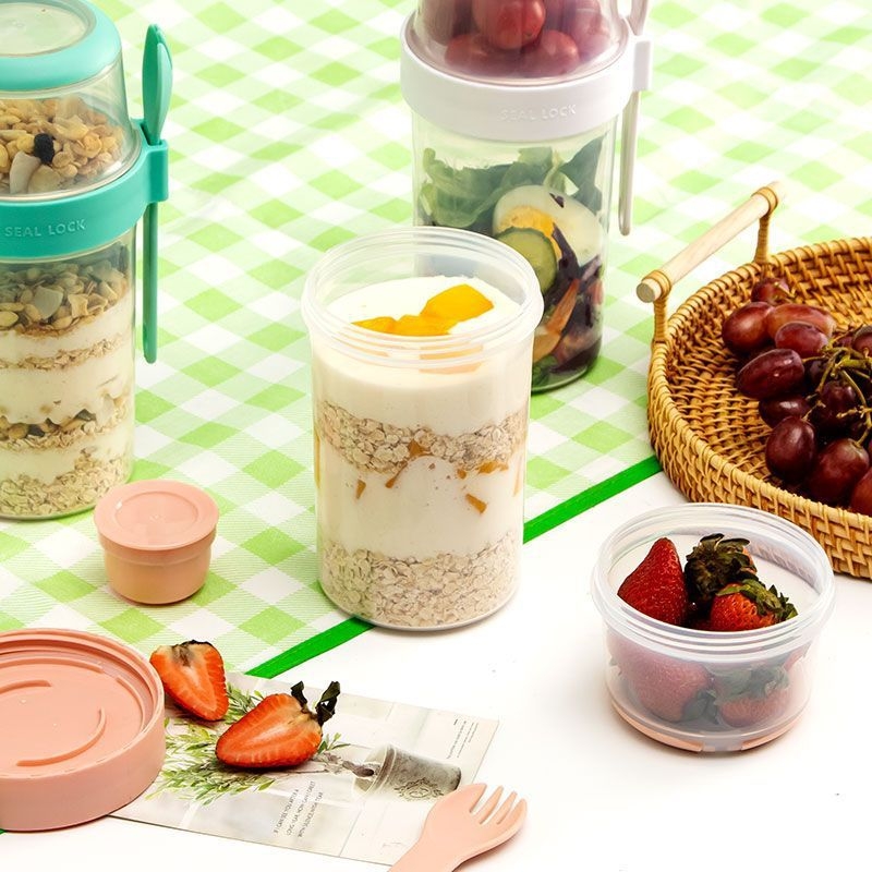 Reggeli és saláta pohár – egyszerű stílus, műanyag anyag, Powerful factory