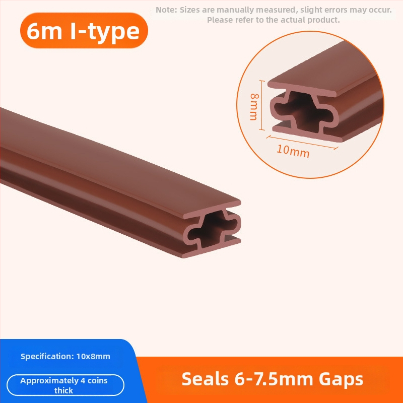 Уплътнител за рамка на врата – безшумна лента за фуги, лепяща лента за врати и прозорци, Milky, 1 бр., Баркод: 001, Частна марка: Да, Внос: Не