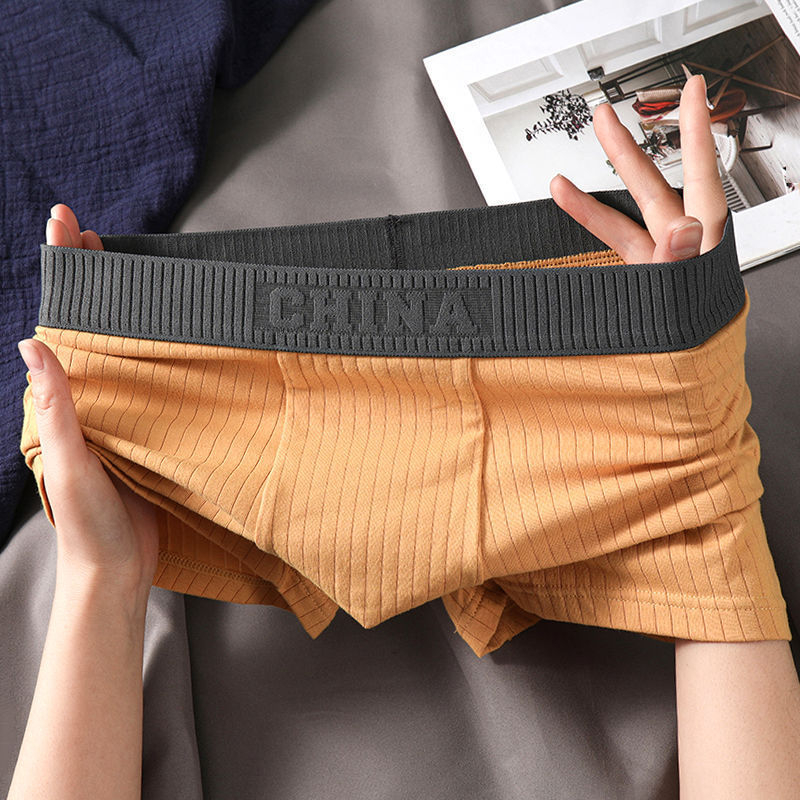 Мъжки боксерки: дишащ памук 90–95%, трикотаж, средна талия, антибактериални, оформящ силуета