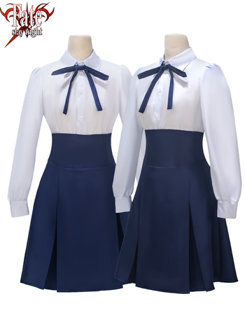 Cosplay kostiumas Saber iš Fate/stay night – japonų stiliaus kasdienė apranga, 2025 m. ruduo, poliesterio audinys, dramos ir anime/vaidmenų žaidimų cosplay