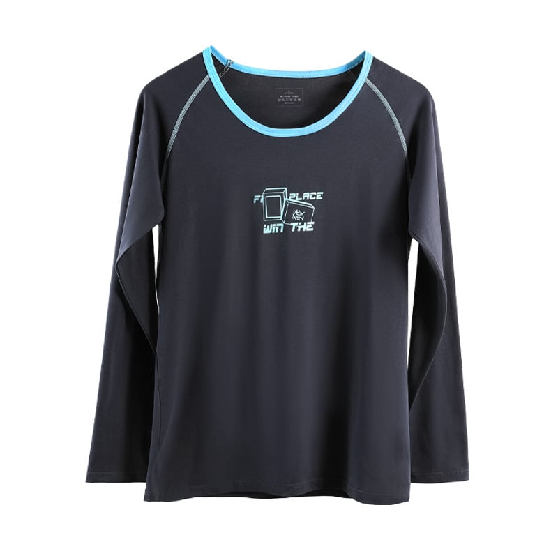 Ανδρικό βαμβακερό μακρυμάνικο εσώρουχο, στρογγυλός λαιμός, στενή γραμμή, ένα στρώμα, 161–180 g/m2, 95–100% βαμβάκι