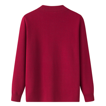 Kardiganas iš poliesterio su fliso pamušalu, žiema 2024, ilgos rankovės, įprasto ilgio (50–65 cm)