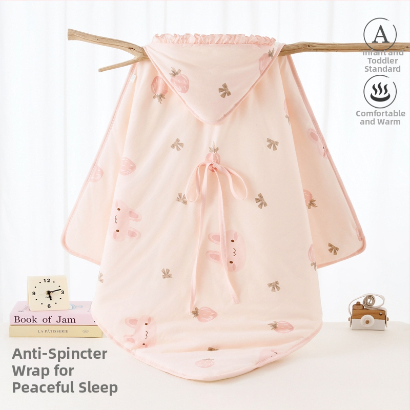 Naujagimių gimdymo palatos pledas, tankus medvilninis pledas su poliesterio užpildais, gyvūnų raštas, pavasaris, ruduo ir žiema