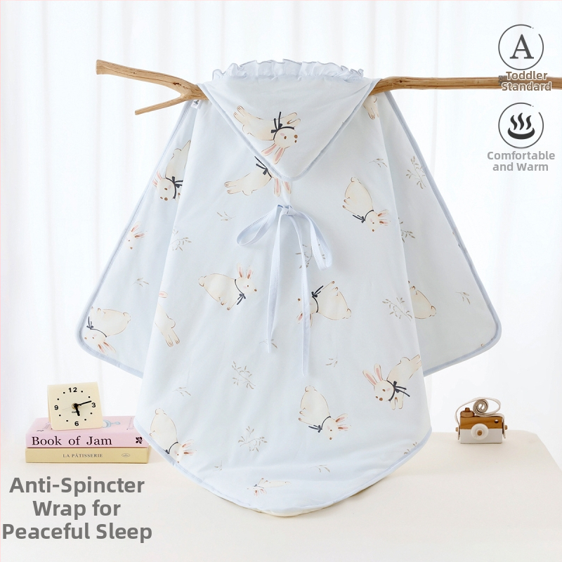 Naujagimių gimdymo palatos pledas, tankus medvilninis pledas su poliesterio užpildais, gyvūnų raštas, pavasaris, ruduo ir žiema