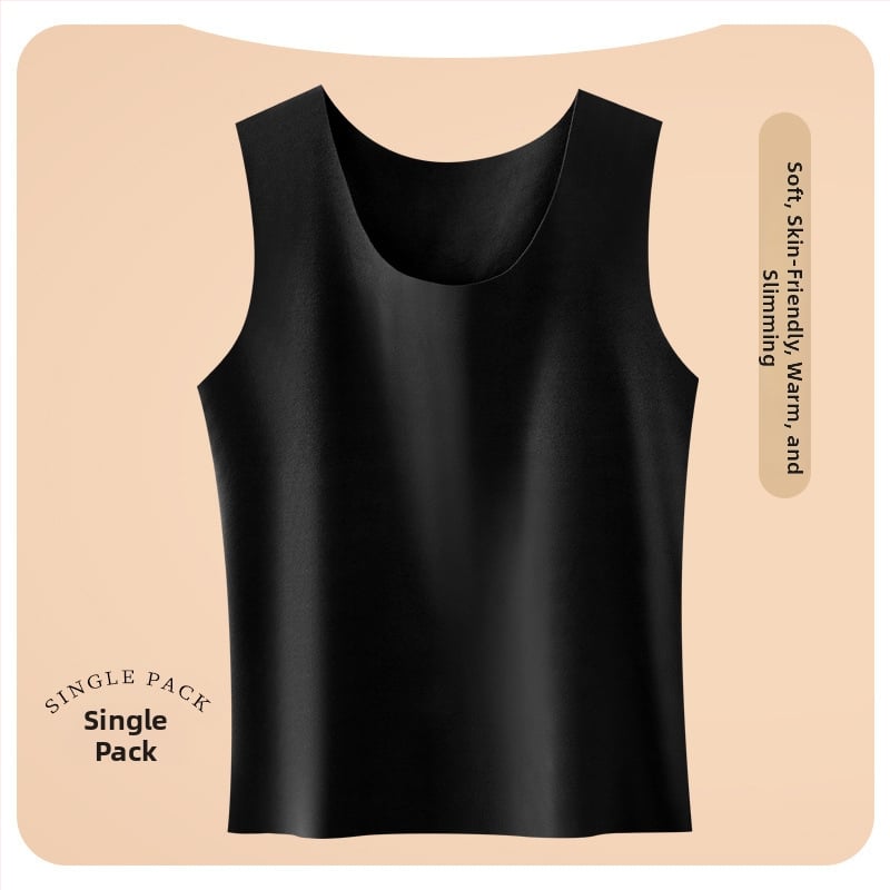 Vyrams stora termo liemenė su fliso viduje, su patch, U formos kaklo iškirptė, be užtrauktuko, 70-80% poliesterio, 201-250 g/m²