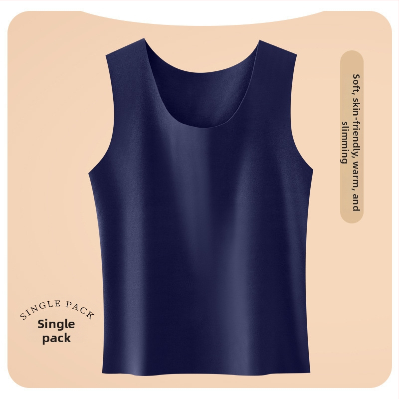 Vyrams stora termo liemenė su fliso viduje, su patch, U formos kaklo iškirptė, be užtrauktuko, 70-80% poliesterio, 201-250 g/m²