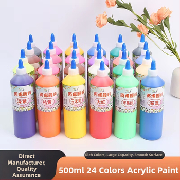 Manxuan akrilinės dažai, propileno pagrindas, 1 pakuotė, dažymui