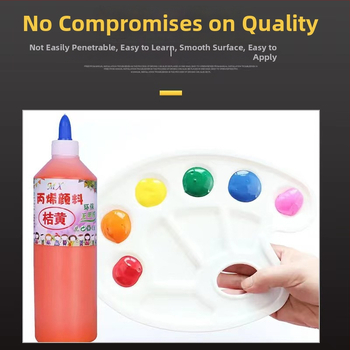 Manxuan akrilinės dažai, propileno pagrindas, 1 pakuotė, dažymui