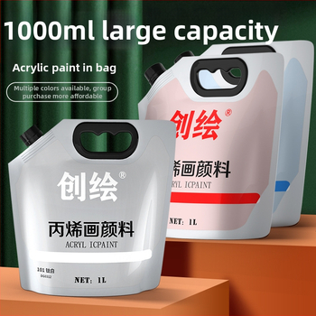 Texturált falakhoz készült akril pigment zacskó – vízálló, fakulásálló, textúrált falakhoz ideális