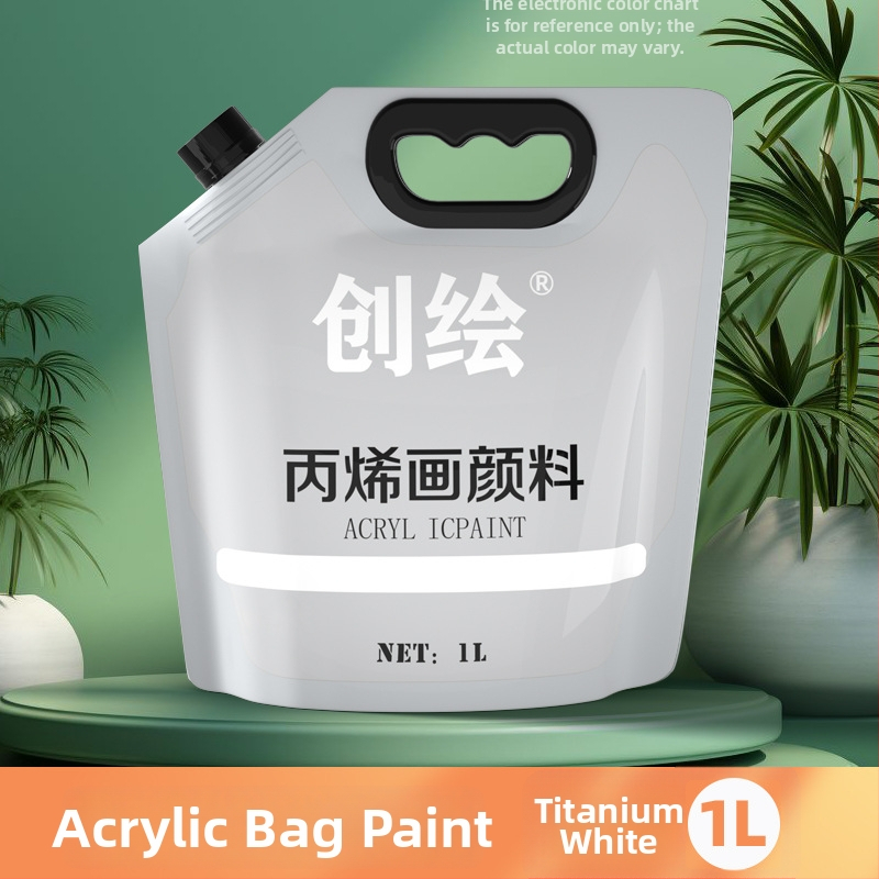 Texturált falakhoz készült akril pigment zacskó – vízálló, fakulásálló, textúrált falakhoz ideális