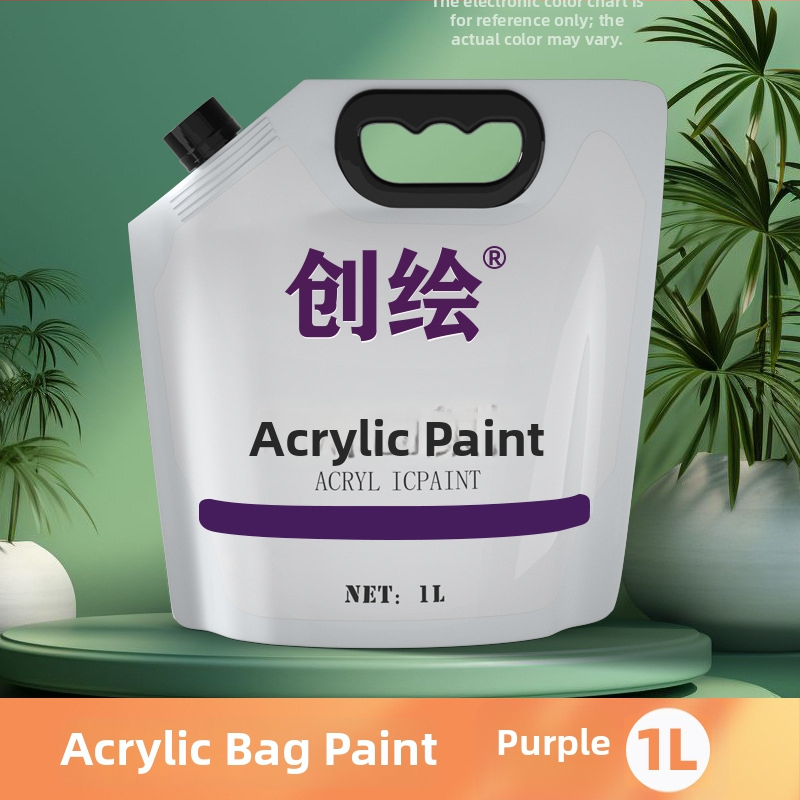 Texturált falakhoz készült akril pigment zacskó – vízálló, fakulásálló, textúrált falakhoz ideális