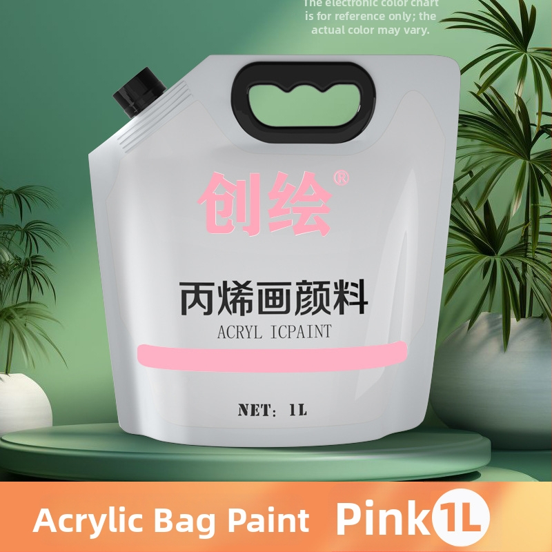 Texturált falakhoz készült akril pigment zacskó – vízálló, fakulásálló, textúrált falakhoz ideális