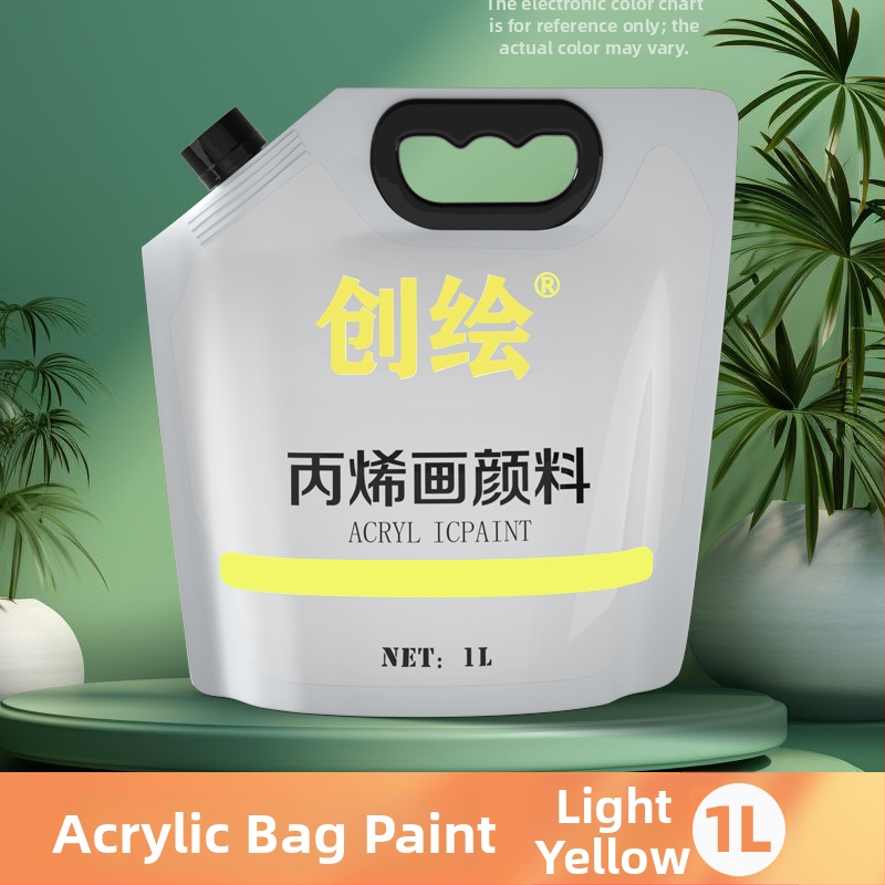 Texturált falakhoz készült akril pigment zacskó – vízálló, fakulásálló, textúrált falakhoz ideális