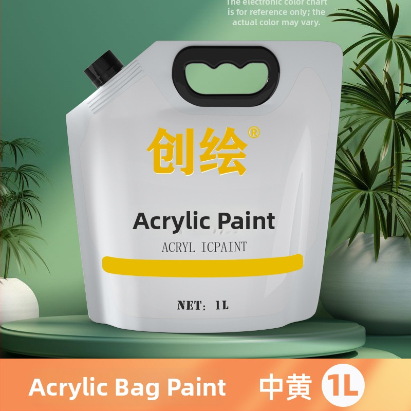 Texturált falakhoz készült akril pigment zacskó – vízálló, fakulásálló, textúrált falakhoz ideális