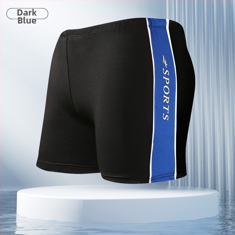 Vyriski plaukimo šortai laisvo kirpimo bokserio stilius (Prekės ženklas Baiya; Milk Silk audinys; 82% poliesteris; 150 g; pamušalas 100% poliesteris)