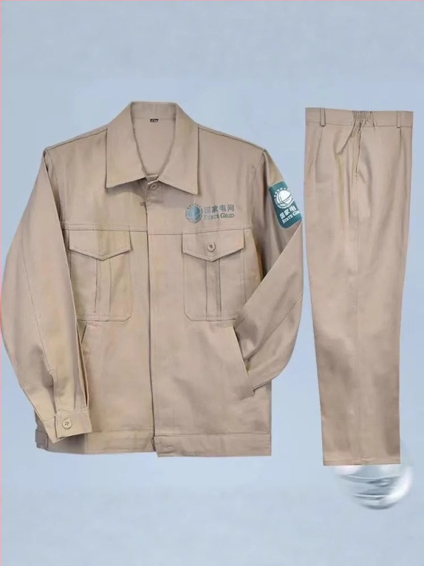 Elektrikų darbo drabužių komplektas - dviejų sluoksnių 100% medvilnė, antistatinis, atsparus dilimui, drėgmės pašalinimas