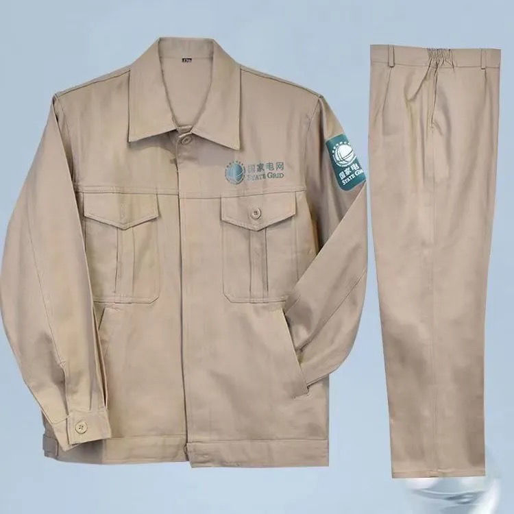 Elektrikų darbo drabužių komplektas - dviejų sluoksnių 100% medvilnė, antistatinis, atsparus dilimui, drėgmės pašalinimas