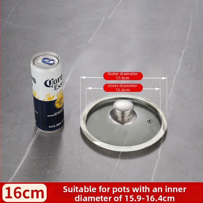 Stiklinis dangtelis T tipo keptuvėms ir wok, universalus, svoris iki 1 kg, šiuolaikiškas minimalistinis stilius