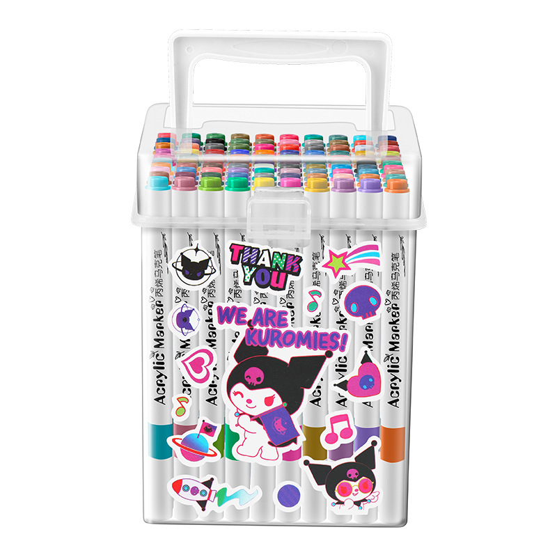 Akrilinis žymeklis vaikams — atsparus vandeniui, plaunamas, DIY akvarelės žymeklis