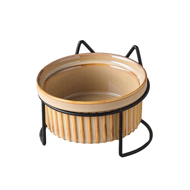 JUNPUN Κεραμικό μπολ γάτας – Μπολ για φαγητό και νερό γάτας, 20 τεμάχια σε συσκευασία, αξεσουάρ κατοικίδιων