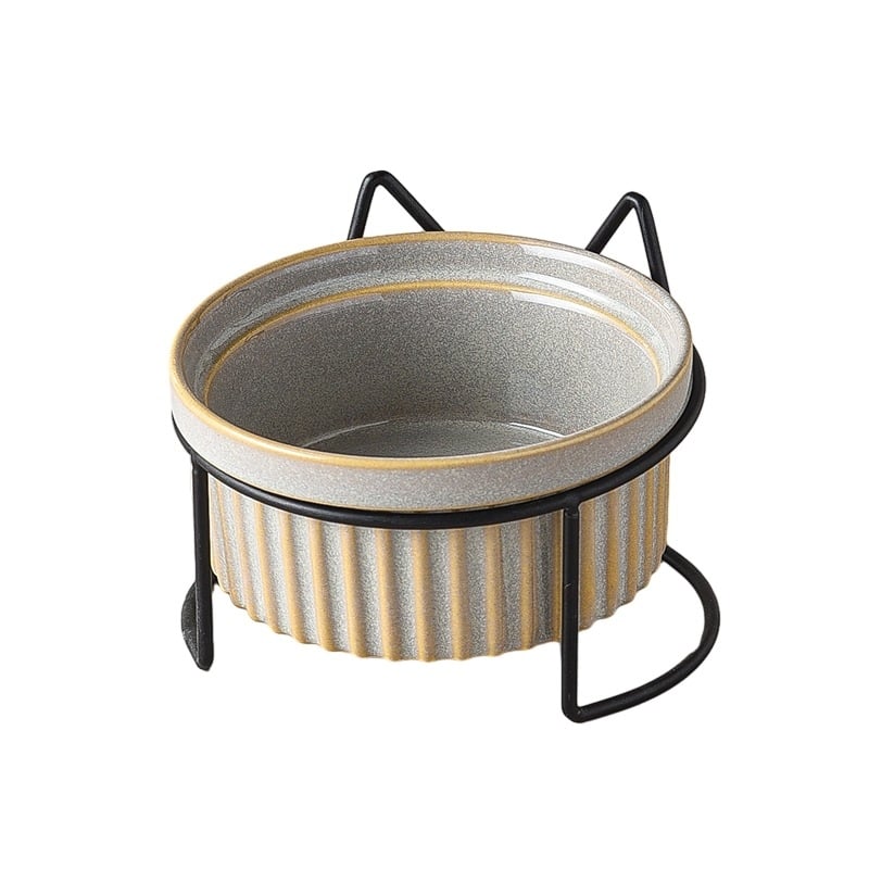 JUNPUN Κεραμικό μπολ γάτας – Μπολ για φαγητό και νερό γάτας, 20 τεμάχια σε συσκευασία, αξεσουάρ κατοικίδιων