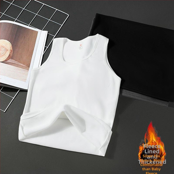 Termiline varrukateta alus vest - fleecevooder, 95% polüester, vaba lõige, sügiseks