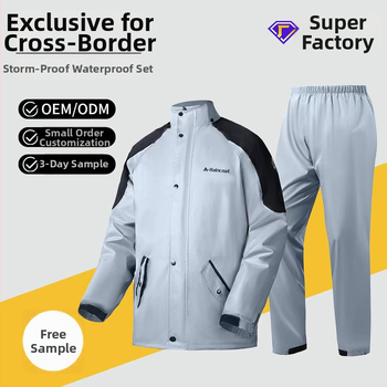 Dviračio lietaus pončas suaugusiems – polieserio spunn audinys 0,21 mm storis, PVC atsparus sluoksnis, universalus motorizuotam naudojimui