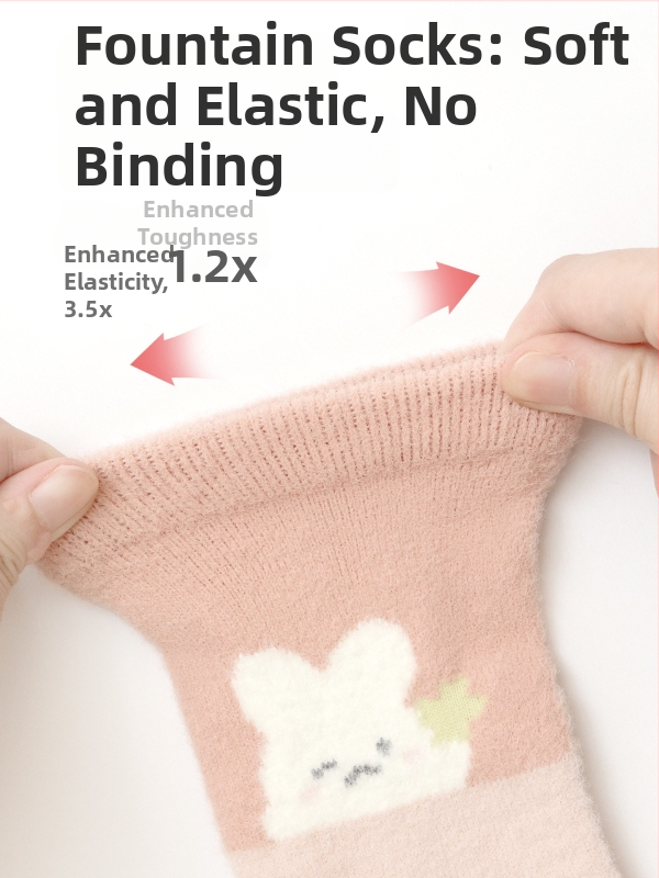 Detské zimné ponožky s flísovou podšívkou, hrubé, obojstranný velúr, strednej dĺžky lýt, unisex, pre batoľatá a malé deti.