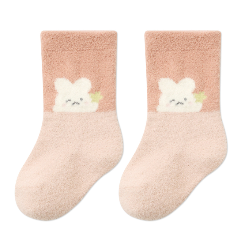 Gyerek zokni téli hónapra, fleece belsővel, vastagított, mindkét oldalú velúrral, középmagas hosszú, uniszex, kisgyermekeknek.