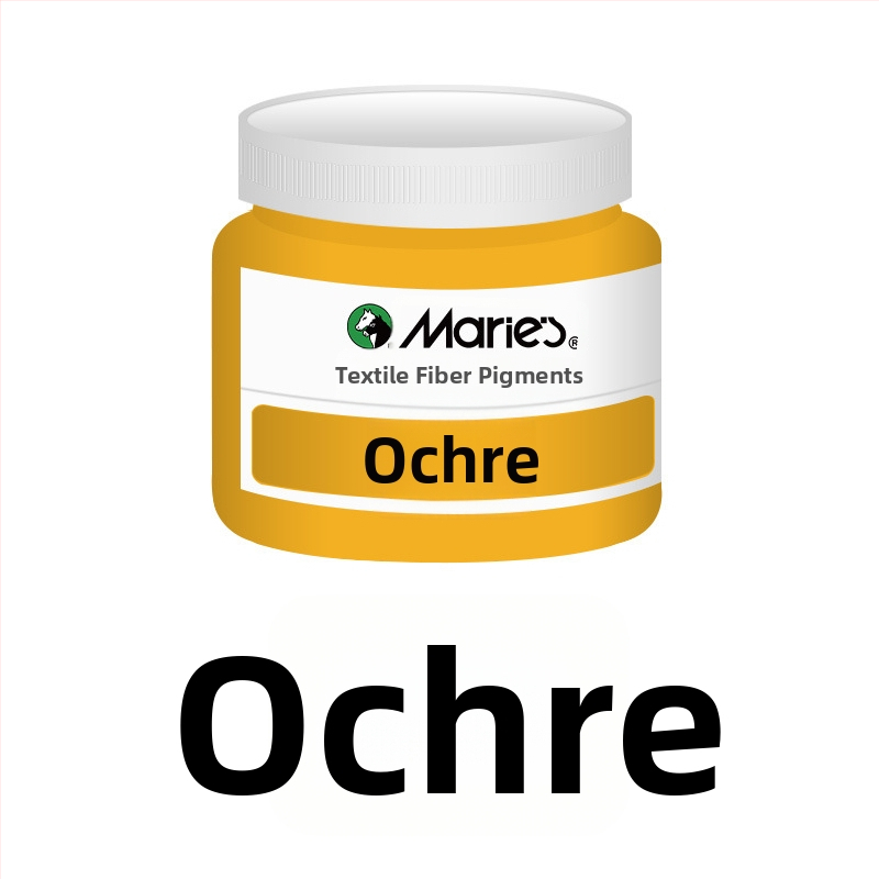 Tekstilės pigmentų dažai su augaliniais pigmentais – 50 ml buteliuke, atsparūs vandeniui, išblukimui