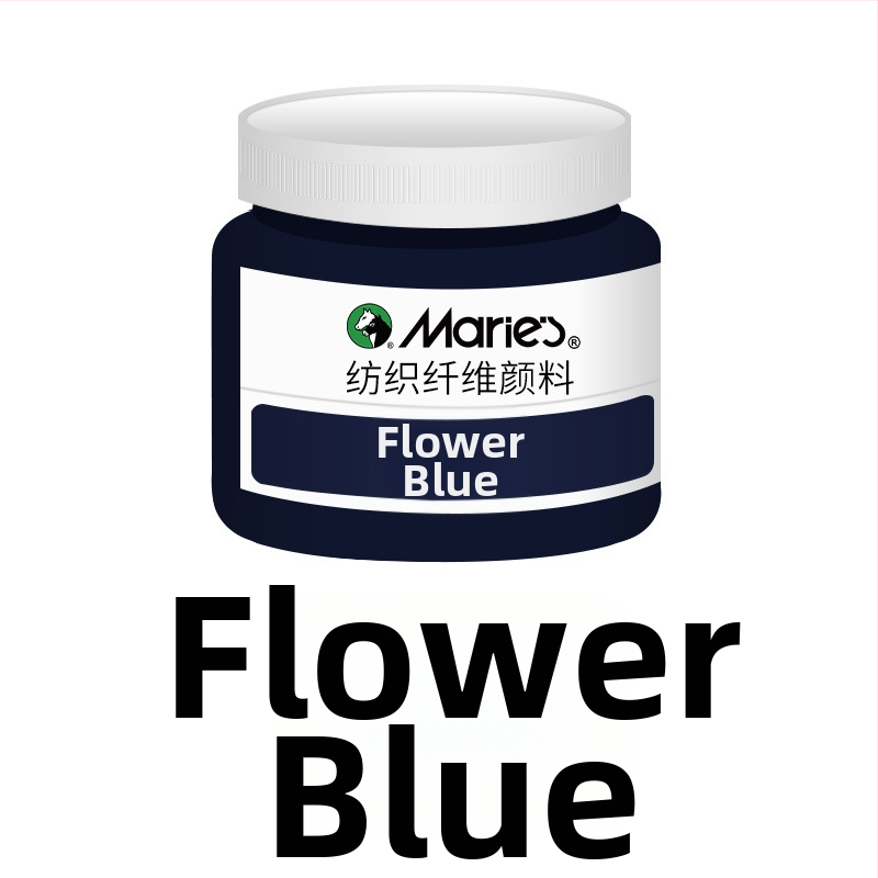 Tekstilės pigmentų dažai su augaliniais pigmentais – 50 ml buteliuke, atsparūs vandeniui, išblukimui