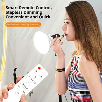 Fotografinis papildomas apšvietimas su E27 galva, 45–100W, spalvos temperatūra 2500K–9900K, 220V, modelis 000504