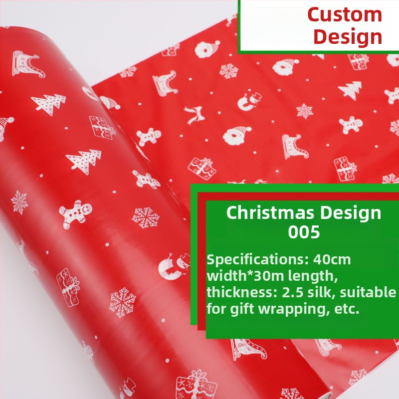 Pritaikytas BOPP įpakavimo popierius dovanoms, gėlėms ir kasdieniams poreikiams