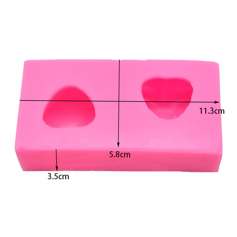 Silicone makaronu formu komplekts – apaļas cepamformas fondantam, šokolādei un cepumiem