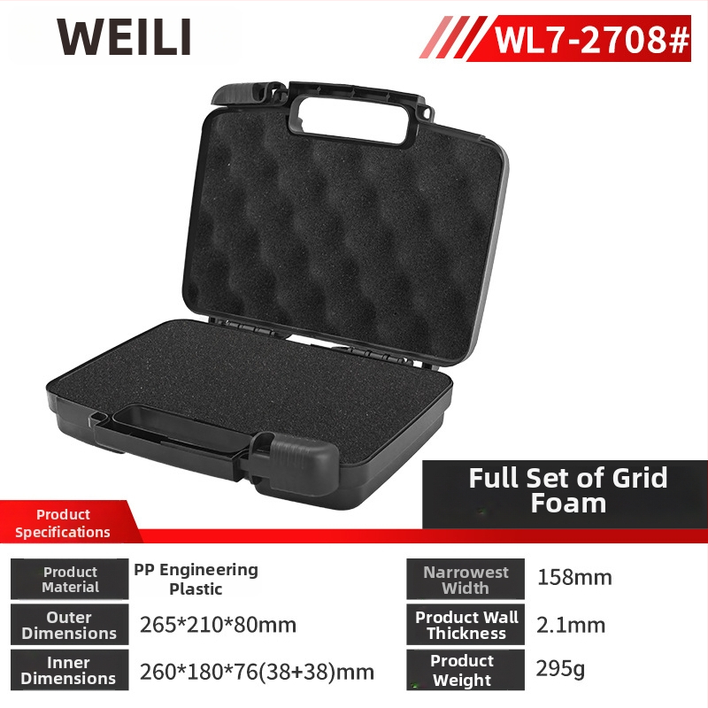 Plastikinis įrankių dėklas – daugiafunkcinė laikymo ir detalių dėžė