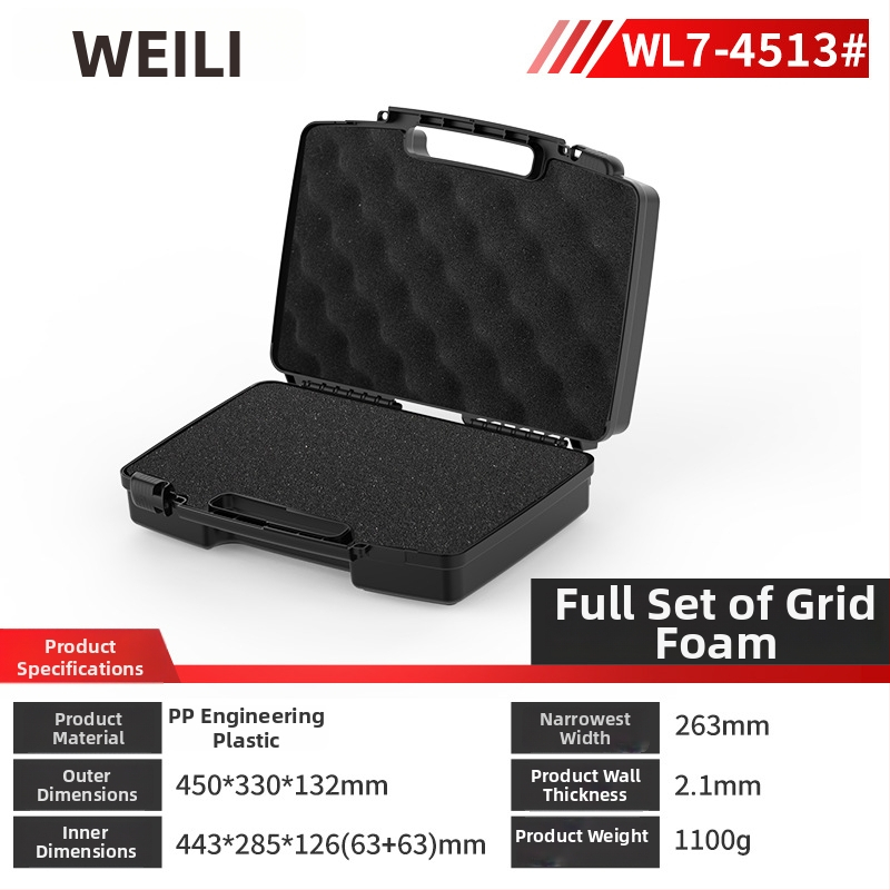 Plastikinis įrankių dėklas – daugiafunkcinė laikymo ir detalių dėžė