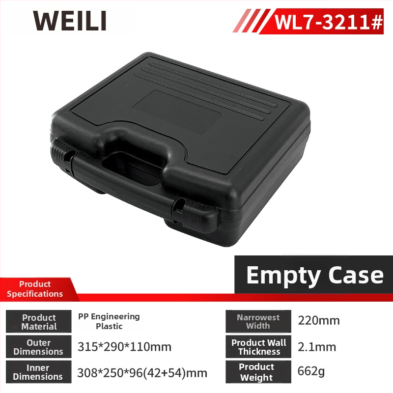 Plastikinis įrankių dėklas – daugiafunkcinė laikymo ir detalių dėžė