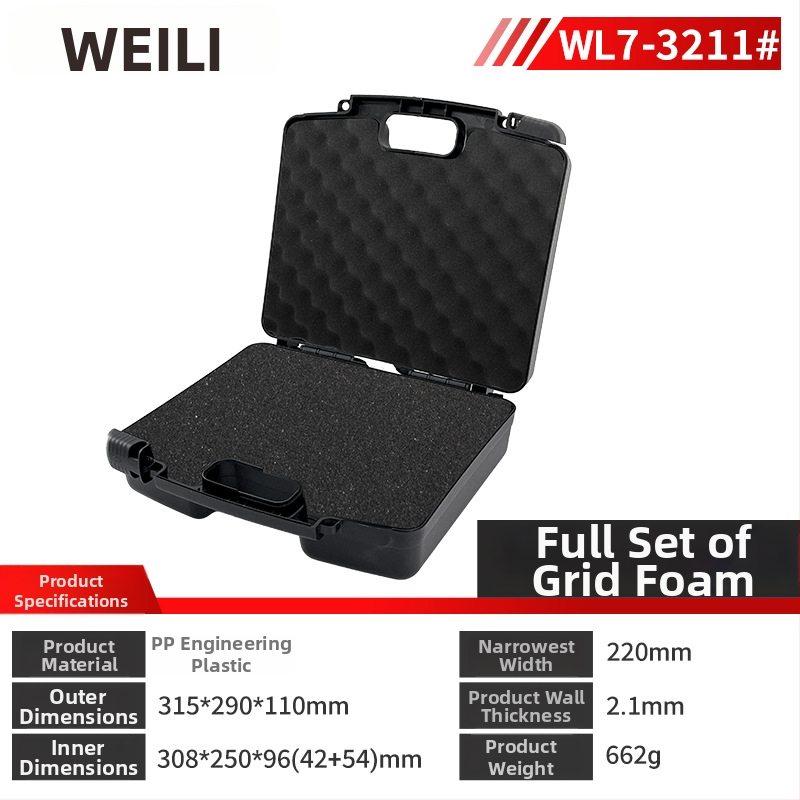 Plastikinis įrankių dėklas – daugiafunkcinė laikymo ir detalių dėžė