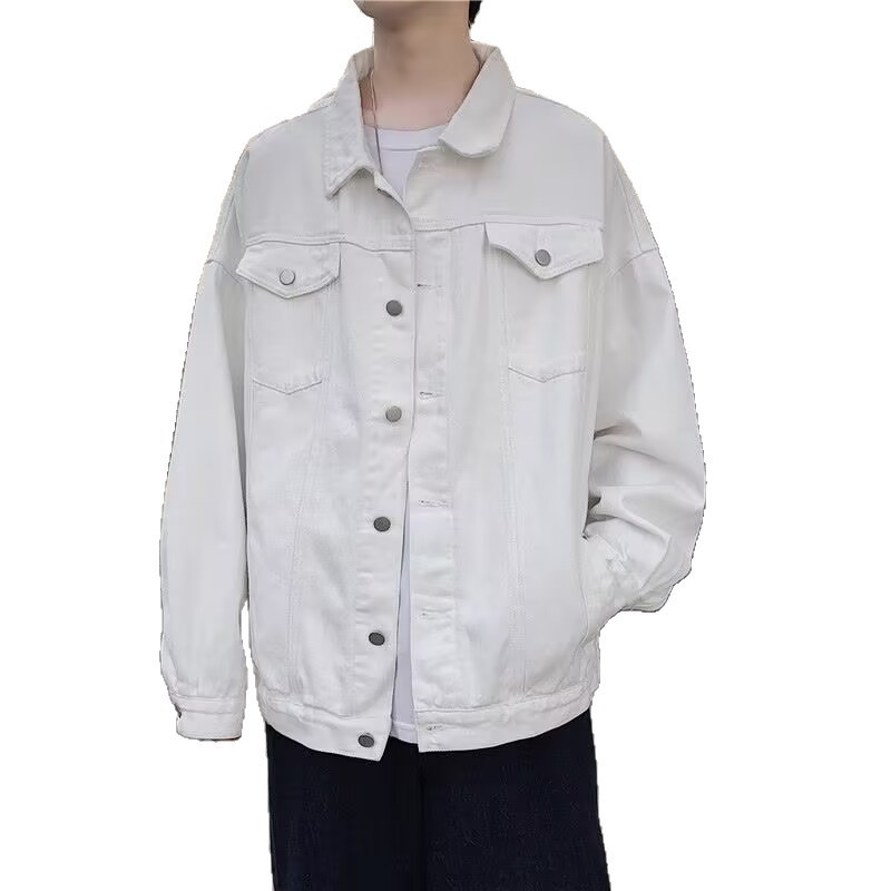 Muško džins jakna, opušten kroj, 65% pamuk, podstava od poliestera 100%, proljeće i jesen