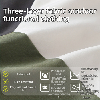 Unisex vaikiška striukė su gobtuvu rudeniui, poliesteris, animacinis raštas, užtrauktukas, 1-3 metų