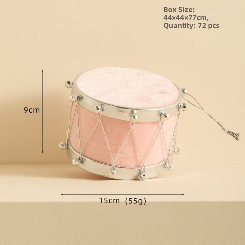 Ziemassvētku kulons ar sniega pūciņu un konfekšu nūjiņu, materiāls Bubble, Ziemassvētku stils, iepakojums atsevišķi