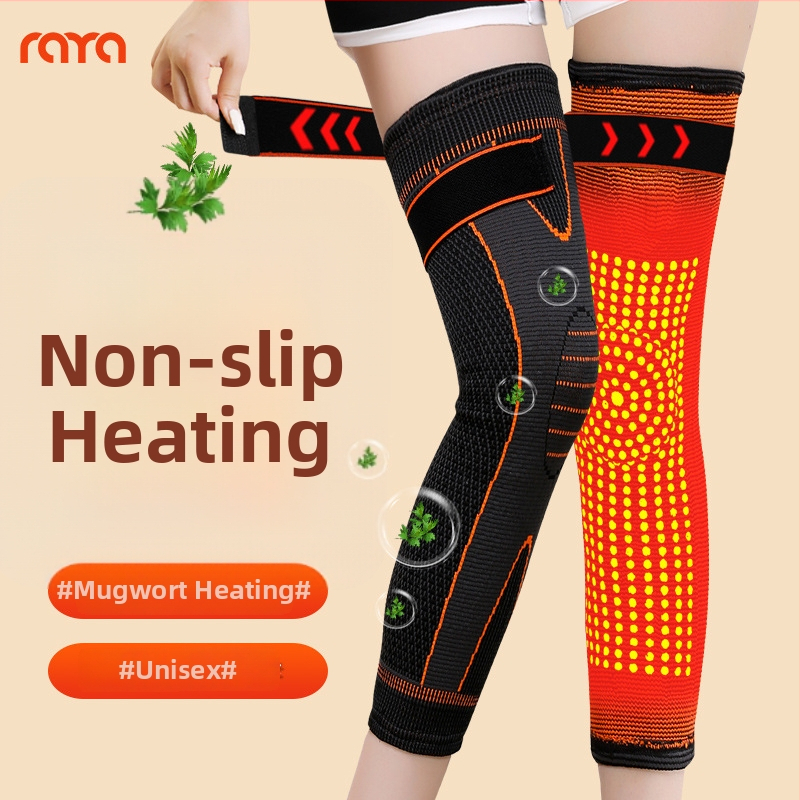 Põlve soojendav kinnitus Mugwortiga — soojusele ja liigeste kaitsele — Ruiya, Täiskasvanud, Talv 2025