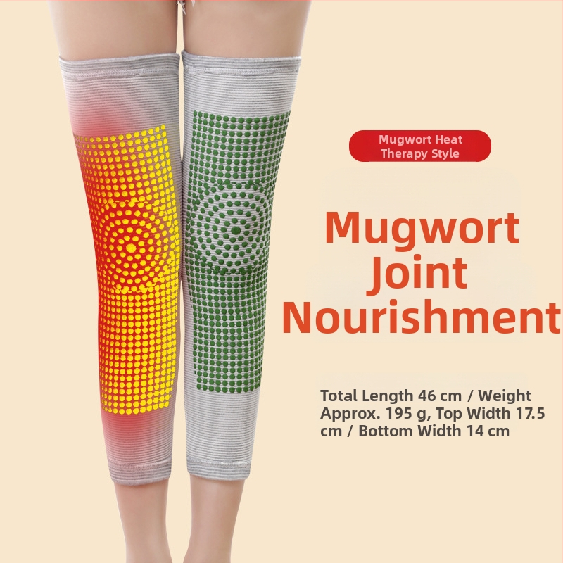Põlve soojendav kinnitus Mugwortiga — soojusele ja liigeste kaitsele — Ruiya, Täiskasvanud, Talv 2025